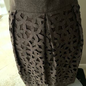 Brand New Gunex wool skirt, (a division of Cucinelli) size 12
